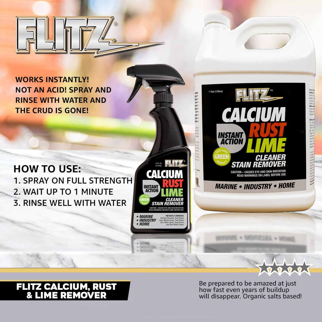 Calcium, Rust, & Lime Remover - Cleaner