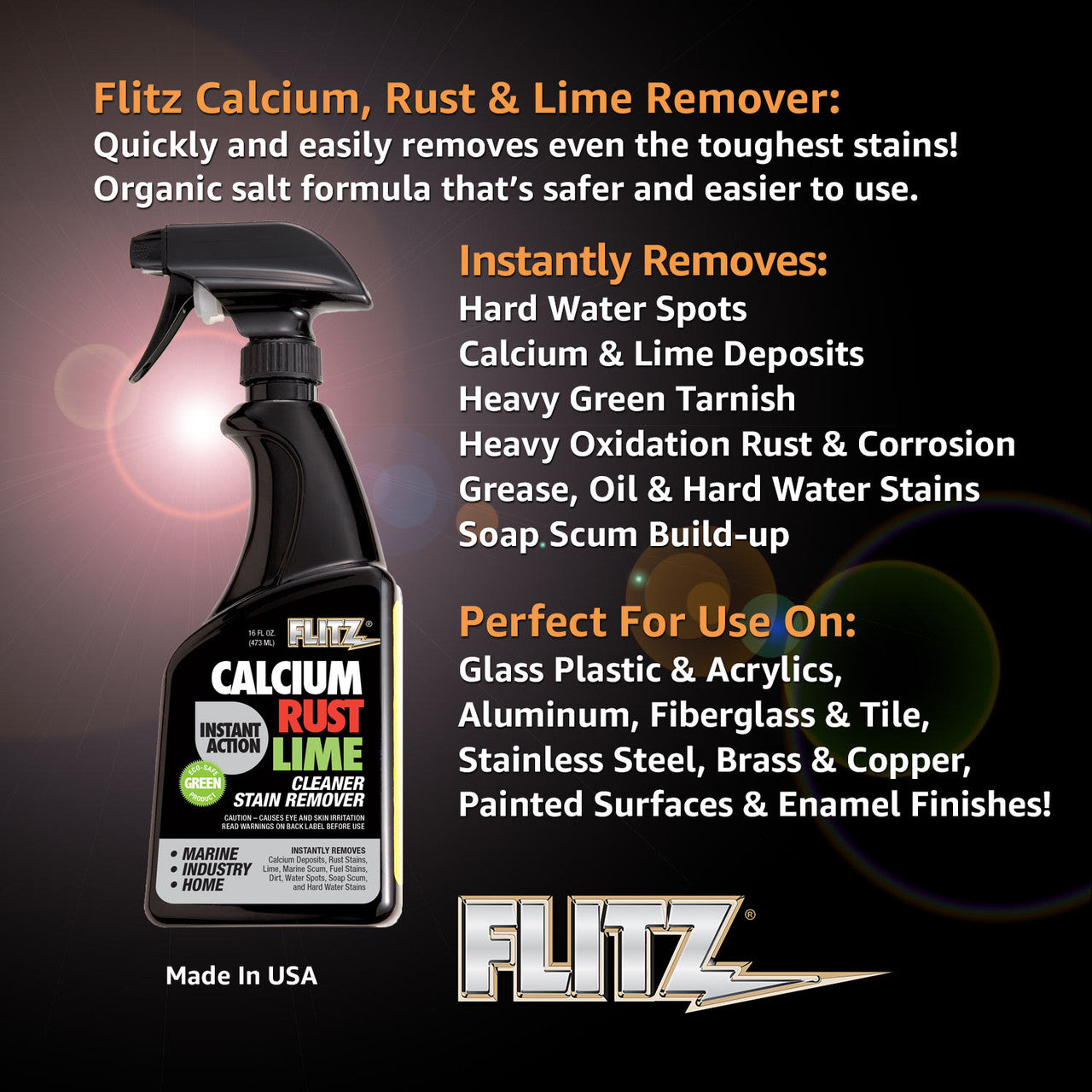 Calcium, Rust, & Lime Remover - Cleaner
