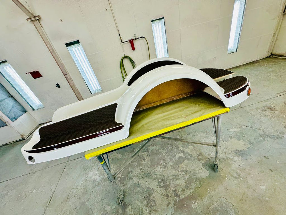 
                  
                    Performance White Fiberglass Trailer Fenders for Ranger Reata (Single Axle)
                  
                