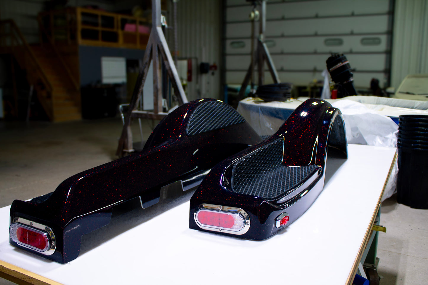 
                  
                    Custom Color Fiberglass Trailer Fenders for Ranger VS / R (Single Axle)
                  
                