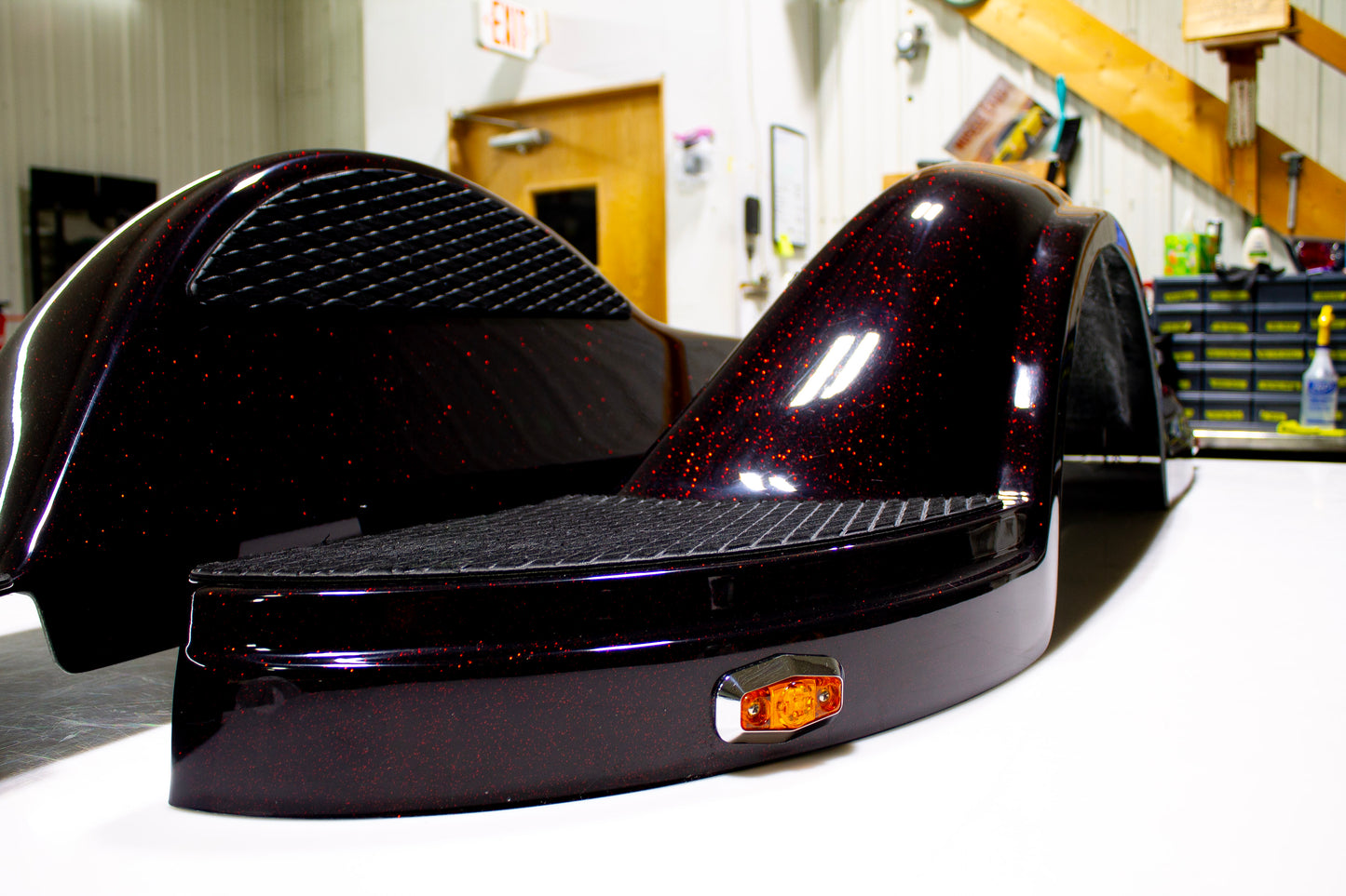 
                  
                    Custom Color Fiberglass Trailer Fenders for Ranger VS / R (Single Axle)
                  
                