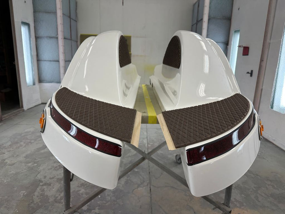 
                  
                    Performance White Fiberglass Trailer Fenders for Ranger Reata (Single Axle)
                  
                